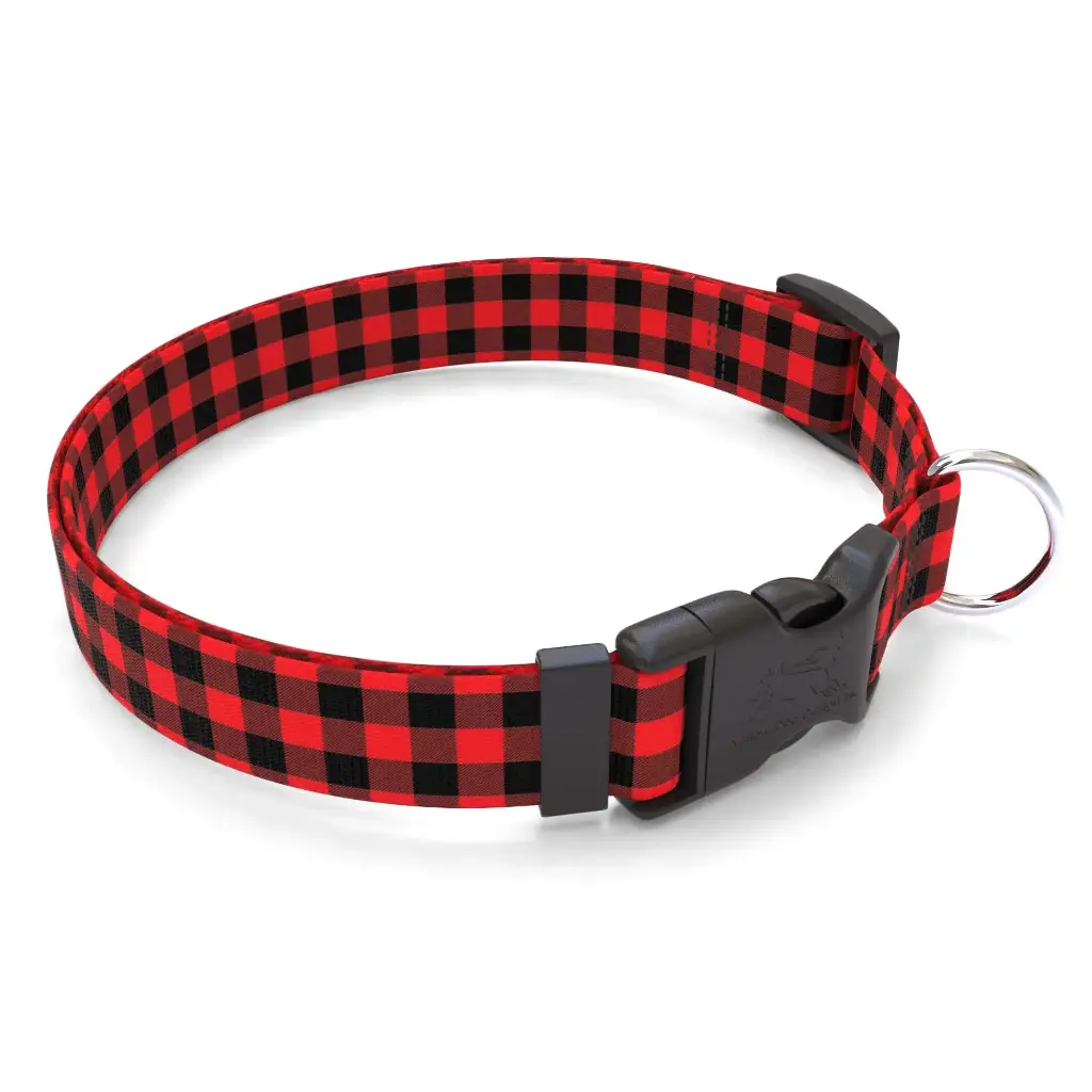 Buffalo Plaid Dog Collar