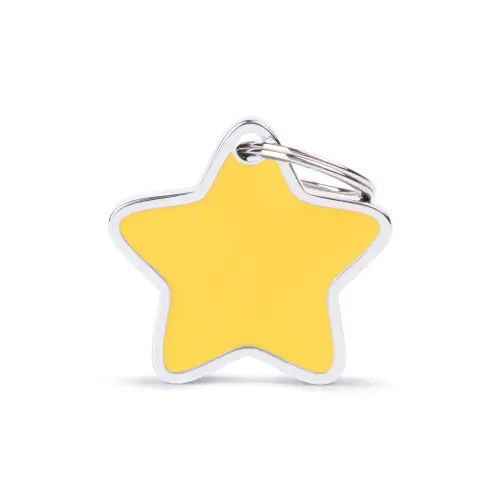 [Tg-1068] Charms - Large Yellow Star