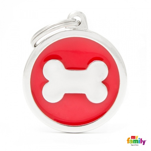 [Tg-1080] Classic - Big Red Circle Bone