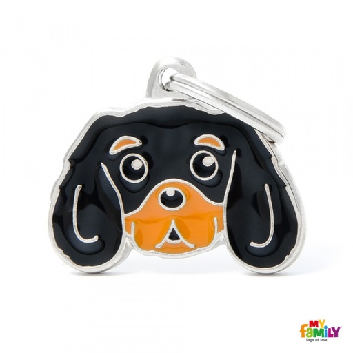 [Tg-1088] Friends - Black & Tan Cavalier King