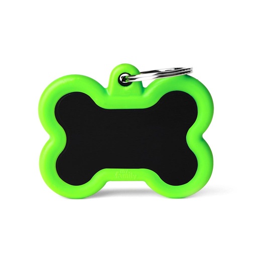 [Tg-1101] Hushtag - Black Bone Green Rubber