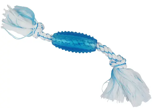 [Ty-1008] Canine Clean Peppermint Rope w tpr tube