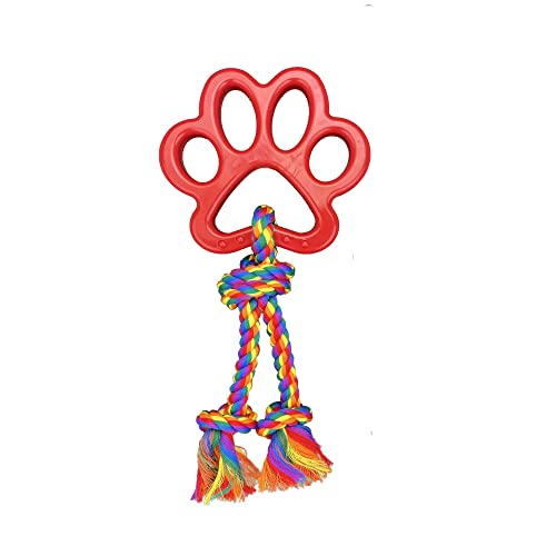 [Ty-1116] Tug-A-Paw With Rope 14"