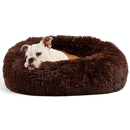[M-1011] Donut Shag Chocolate 23"