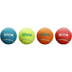 [M-1029] Outward Hnd Squeaker Ballz - 4 pk