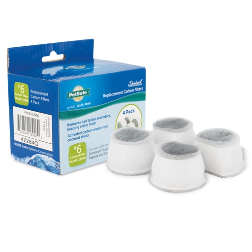[A-1045] Charcoal Filter - Butterfly Fountain 4pk