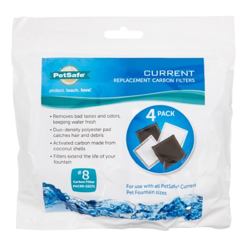 [A-1046] Charcoal Filter - Current Fountain 4pk