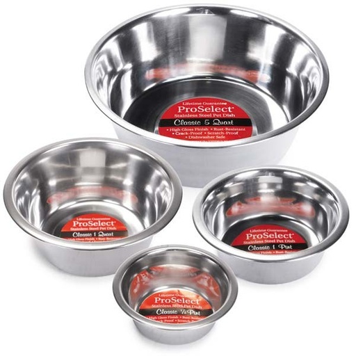 [A-1089] ProSelect Stainless Steel Bowl - 16oz