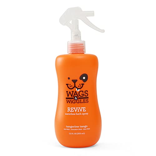 [P-1041] Wags & Wiggles Waterless Bath Spray 12oz Tangerine Tango