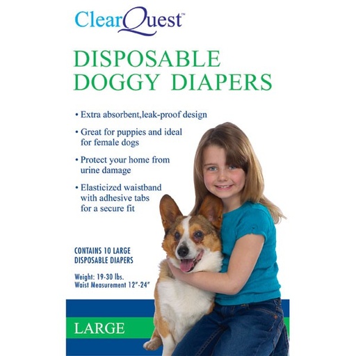 Disposable Doggy Diapers Large