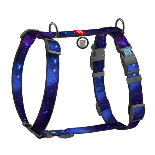 WauDog Nylon 'Nasa21' H-Harness XLarge