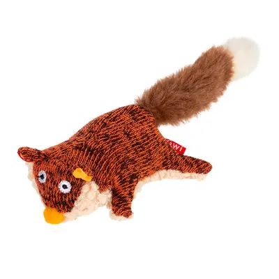 GiGwi Plush Friendz Fox Dog Toy 9cm
