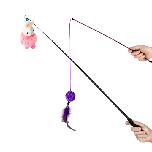 WauCat Fun Teaser w/ Wicker Ball