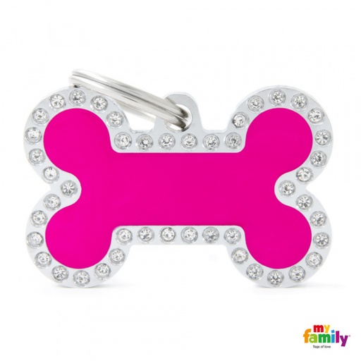 Glam - Large Pink Bone