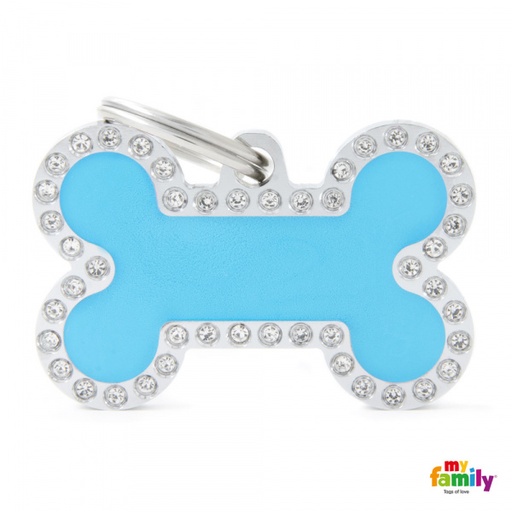 Glam - Large Blue Bone