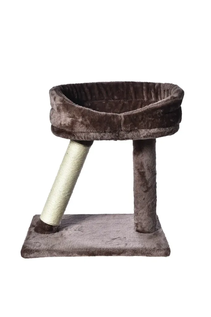 Max & Marlow Elevated Perch Cat Tree Brown